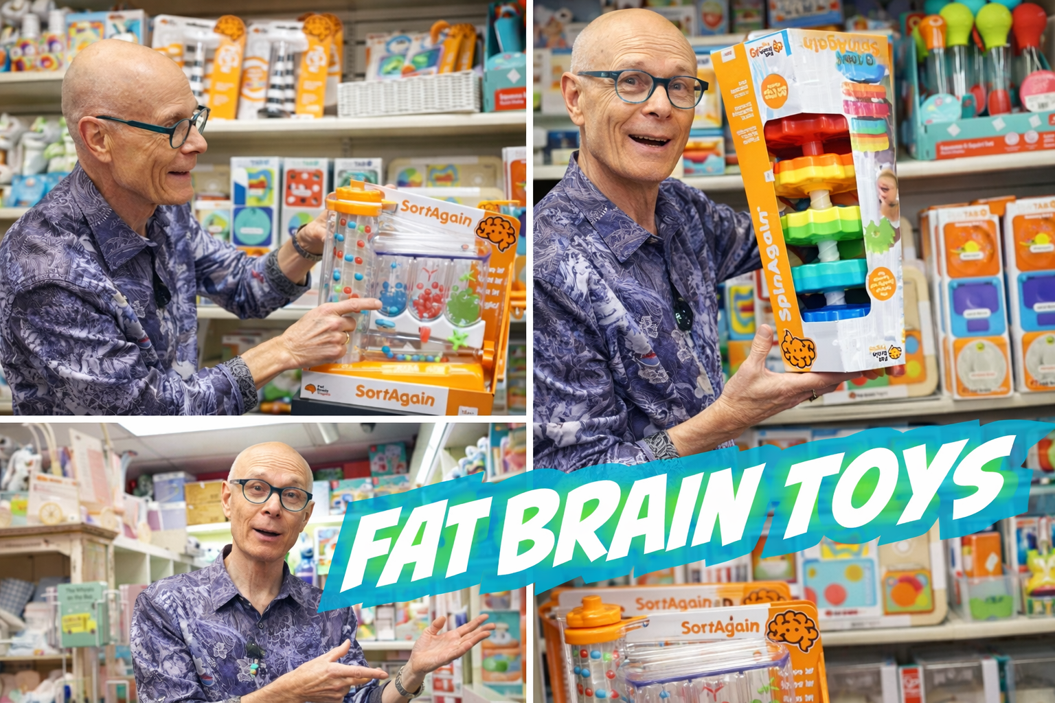 If you&rsquo;ve spent any time in Snoozy&rsquo;s Kids, you know how much we love Fat Brain Toys ????
They have such a unique way of combining fun and learning &mdash; with toys full of movement, sound, color, and interactive features that keep kids engaged. From spinning toys to clever cause-and-effect designs, every piece invites children to explore and discover.
We especially love them for younger ages (starting around 18 months), because they help build coordination, curiosity, and creativity in such a natural, playful way.