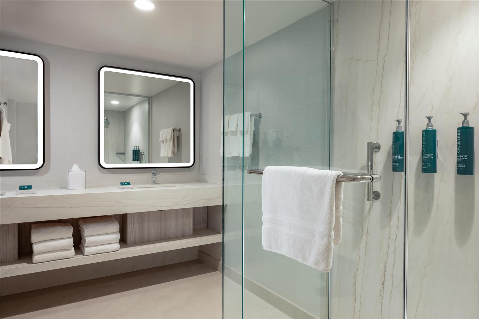 Guest room bath