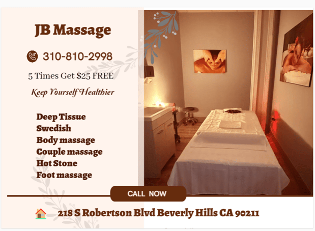 Images JB Massage