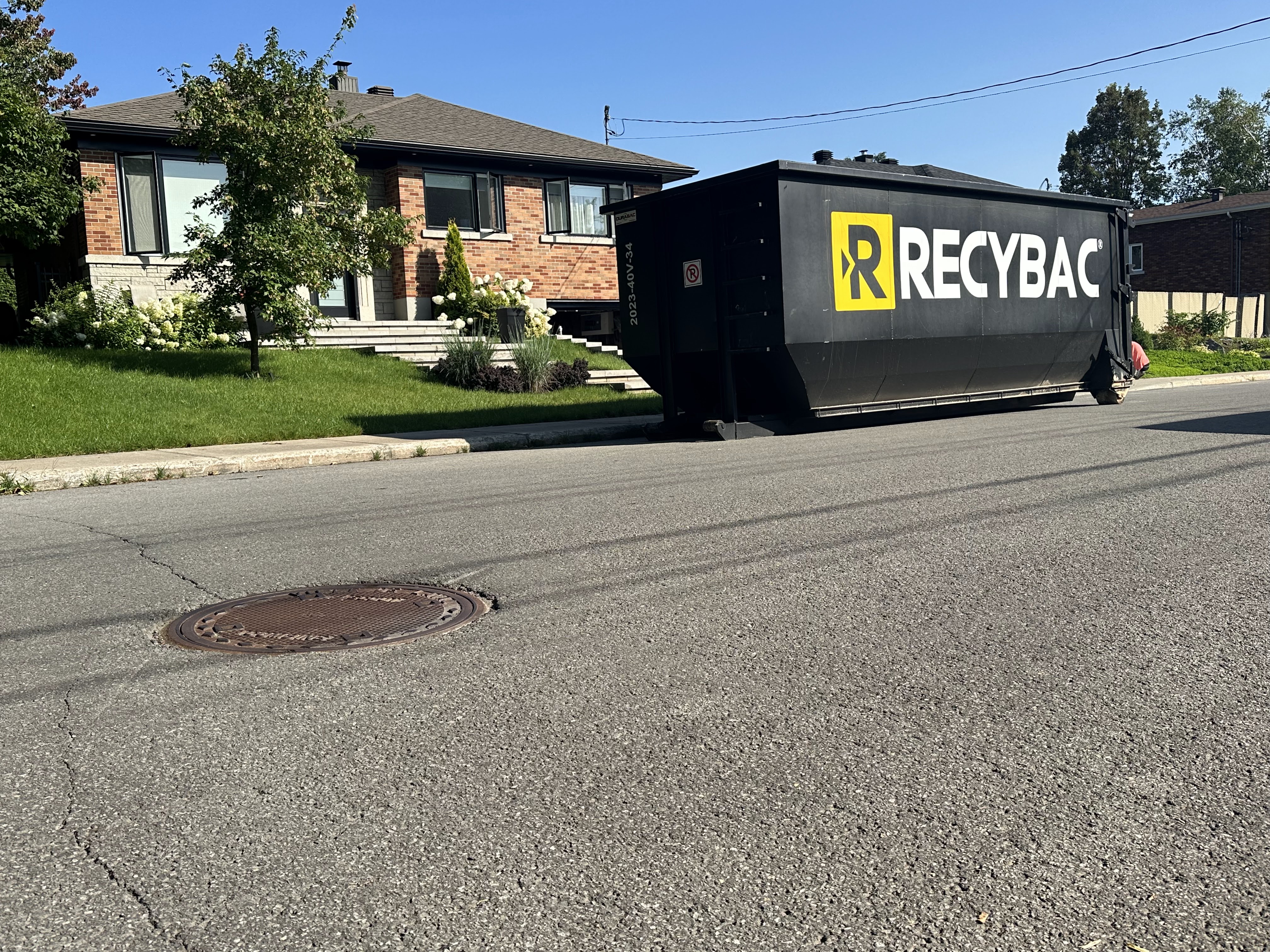 Images Location de conteneur RECYBAC Longueuil