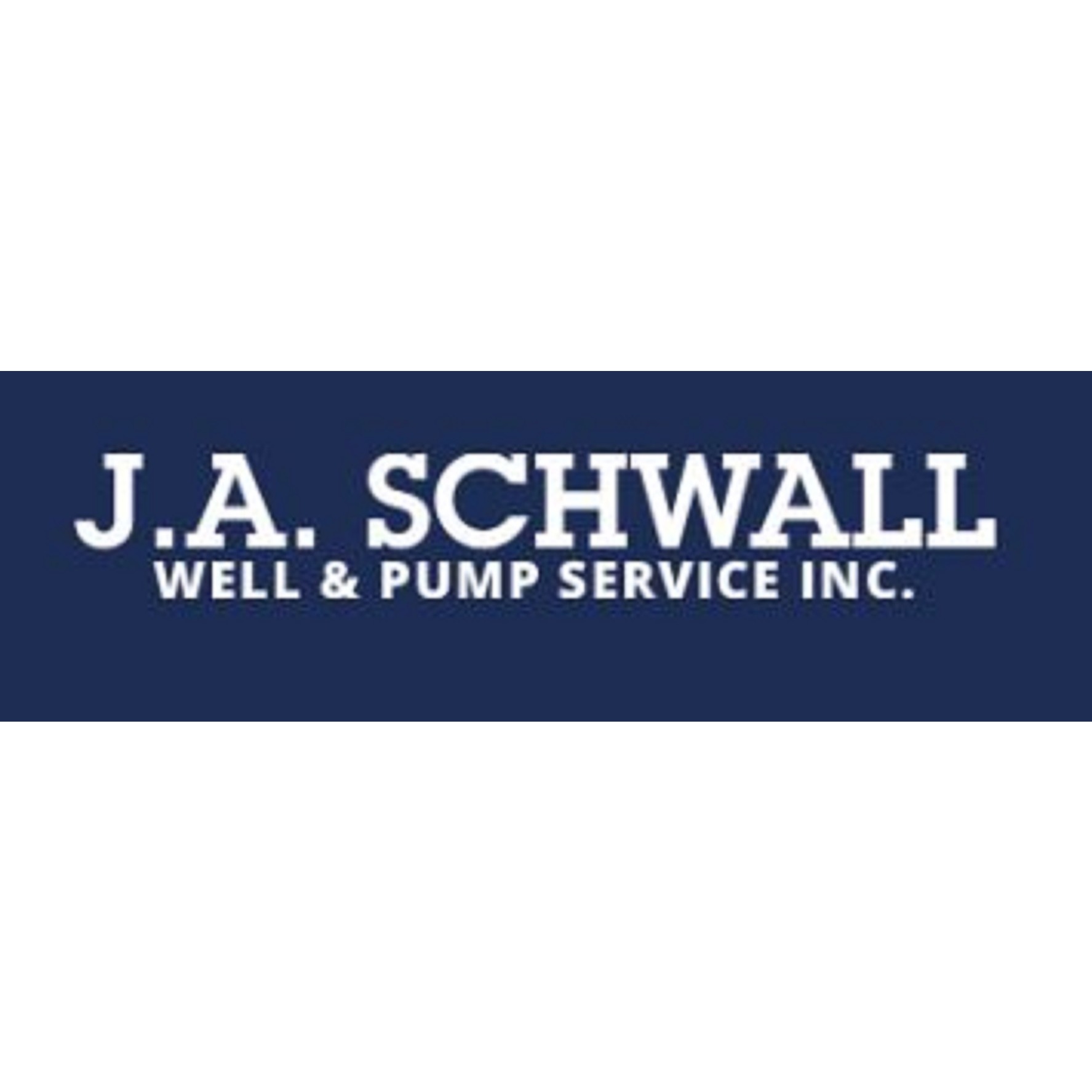 J. A. Schwall Well & Pump Service,  Inc. Logo