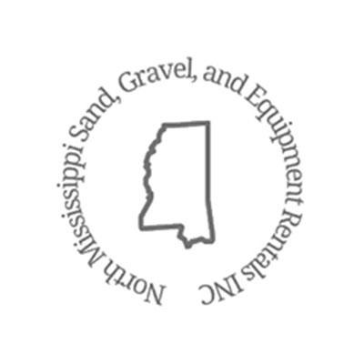 North Miss. Sand, Gravel &amp; Equipment Rentals INC Logo