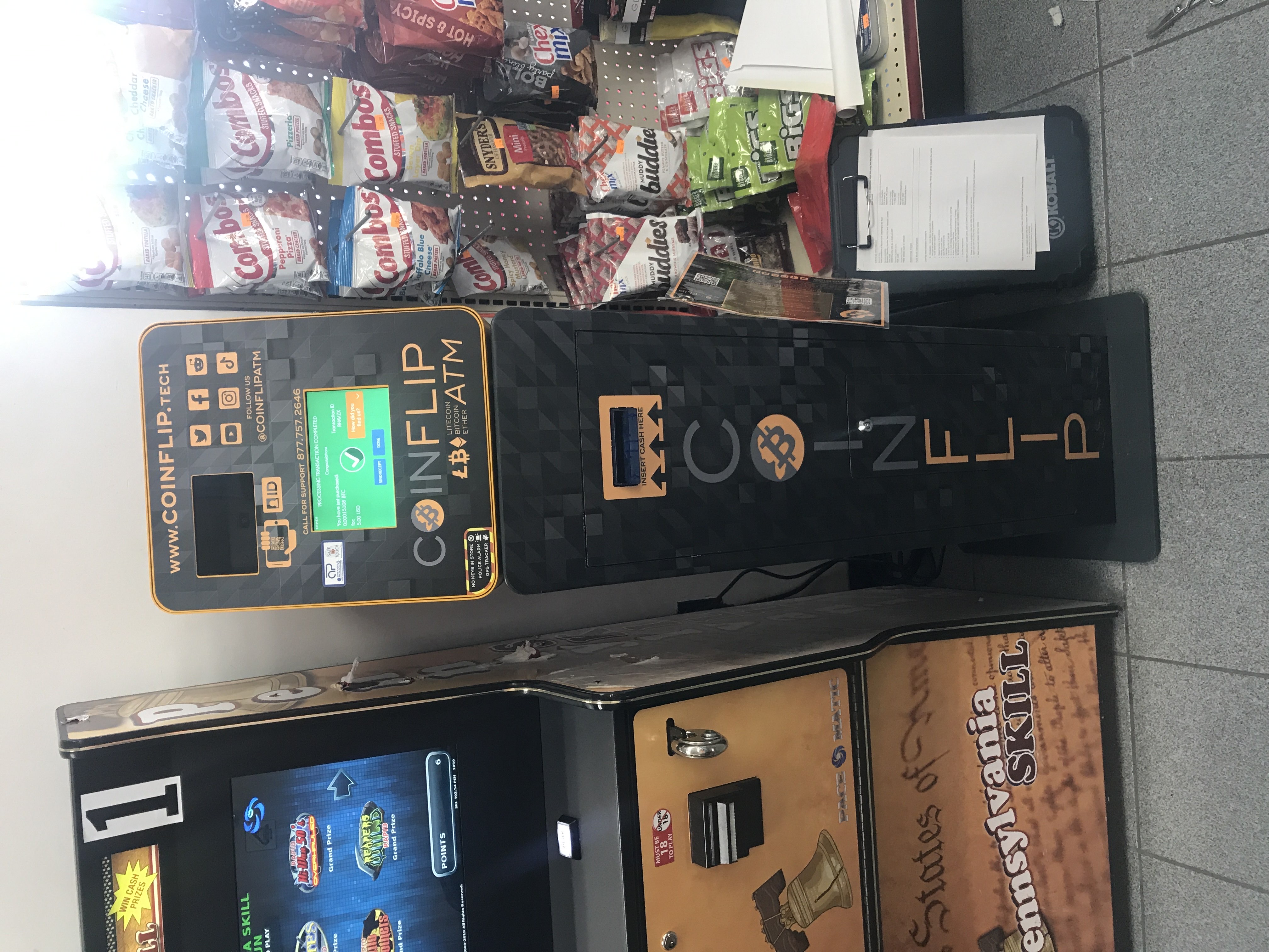 CoinFlip Bitcoin ATM - Sunoco (Manheim) Logo