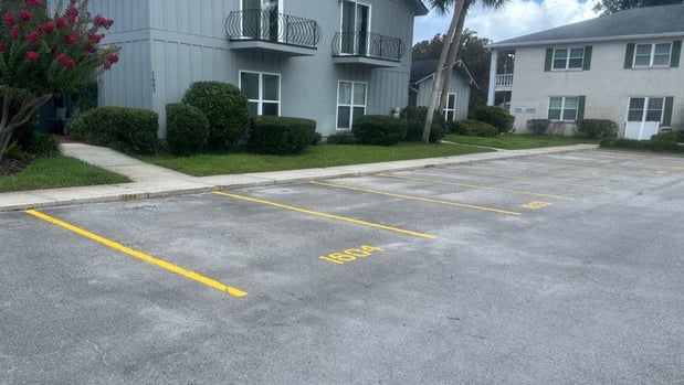 Images G-FORCE Parking Lot Striping of Jacksonville