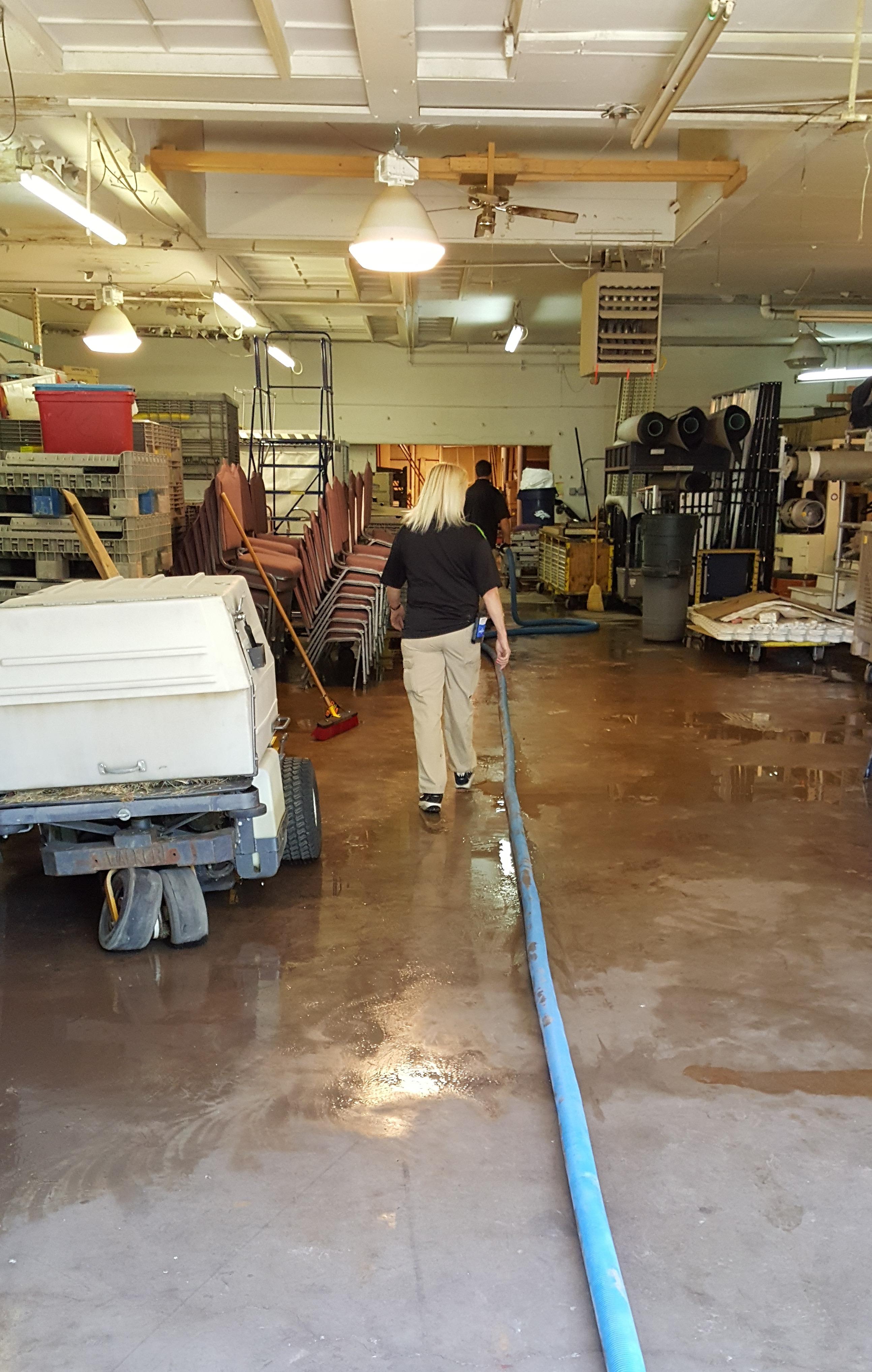 Another Large Commercial Water Loss. SERVPRO of Denver East is there to help!