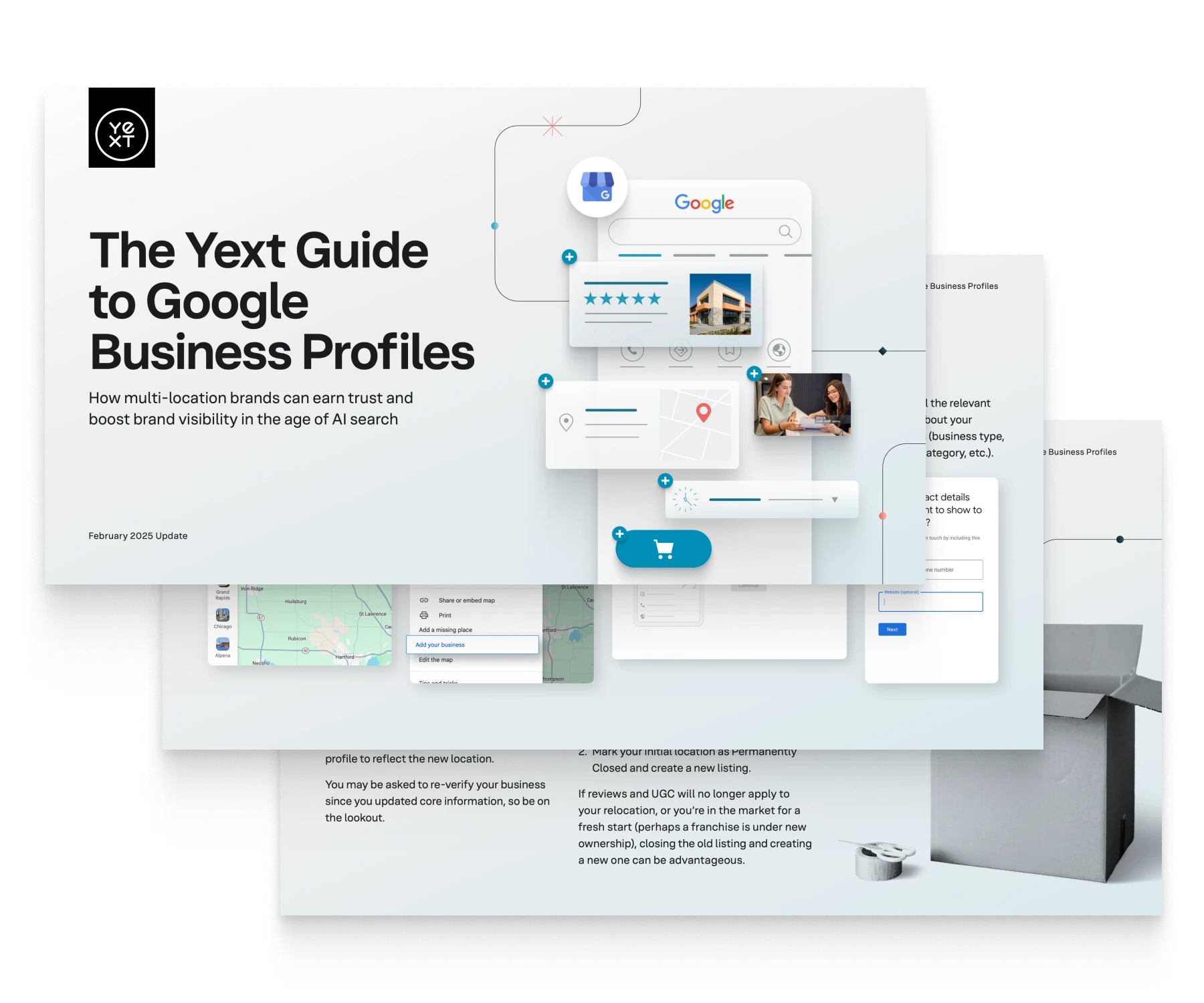 Snapshot of The Yext Guide to Google Business Profiles