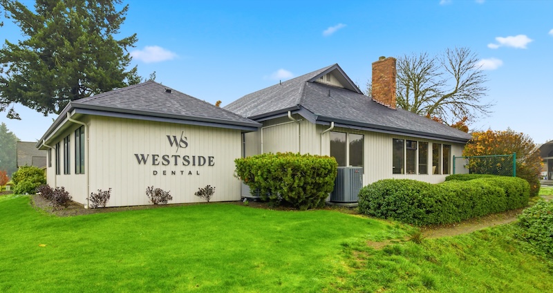 Westside Dental Office with Sign 