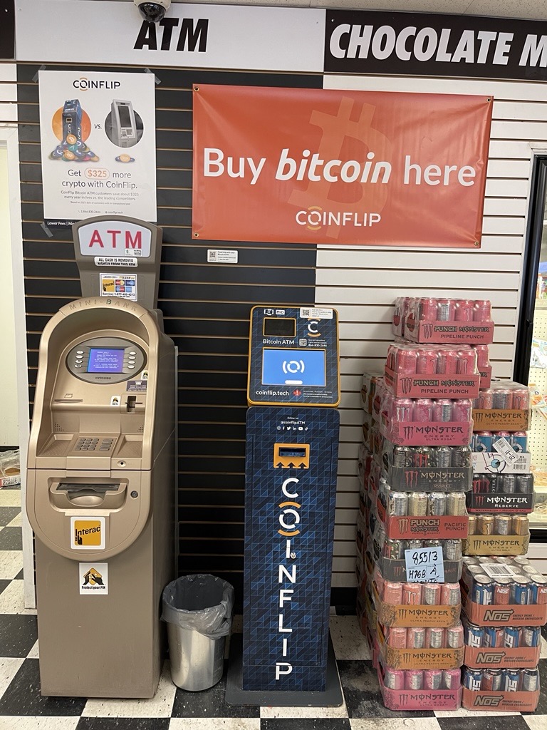 Images CoinFlip Bitcoin ATM - Laundry Mack's (Timmins)