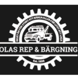Olas Rep & Bärgning Logo