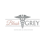 Blush and Grey Logo
