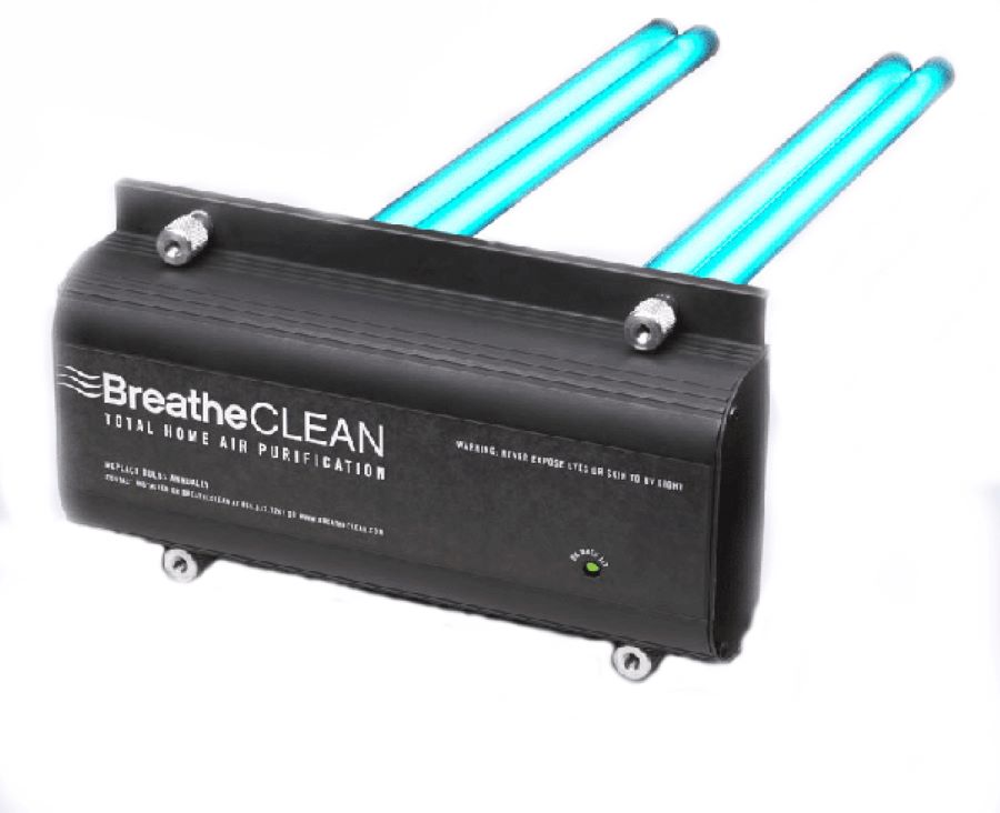 WestAIR is proud to be an authorized dealer of BreatheCLEAN UV air purification systems, which install easily into existing ductwork with no major changes to the HVAC system.