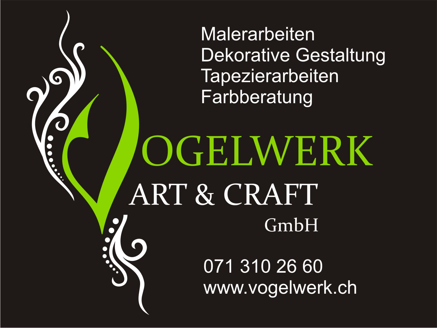Vogelwerk Art & Craft GmbH, Moosstrasse 15 in Abtwil SG