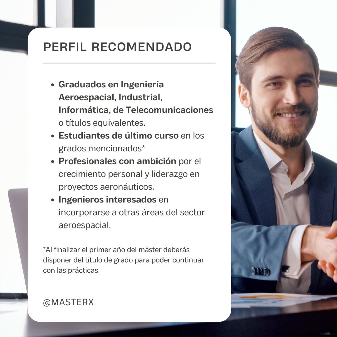 Images MasterX - Másteres de Ingeniería Aeroespacial