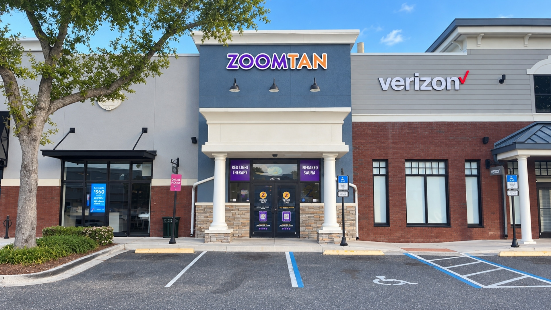 Zoom Tan Store Front in Winter Garden, FL (Former South Beach Tanning)