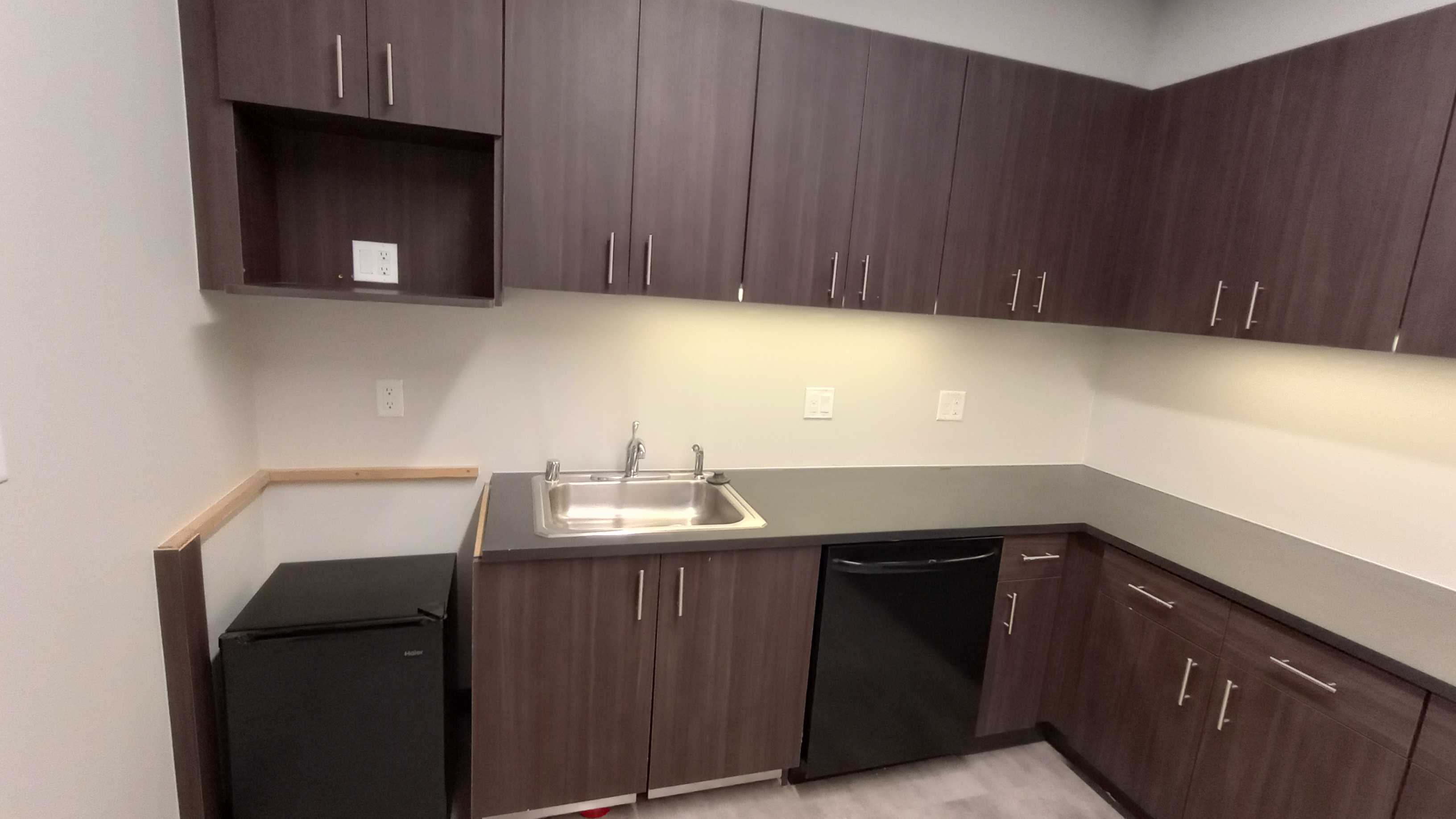 Break room kitchenette