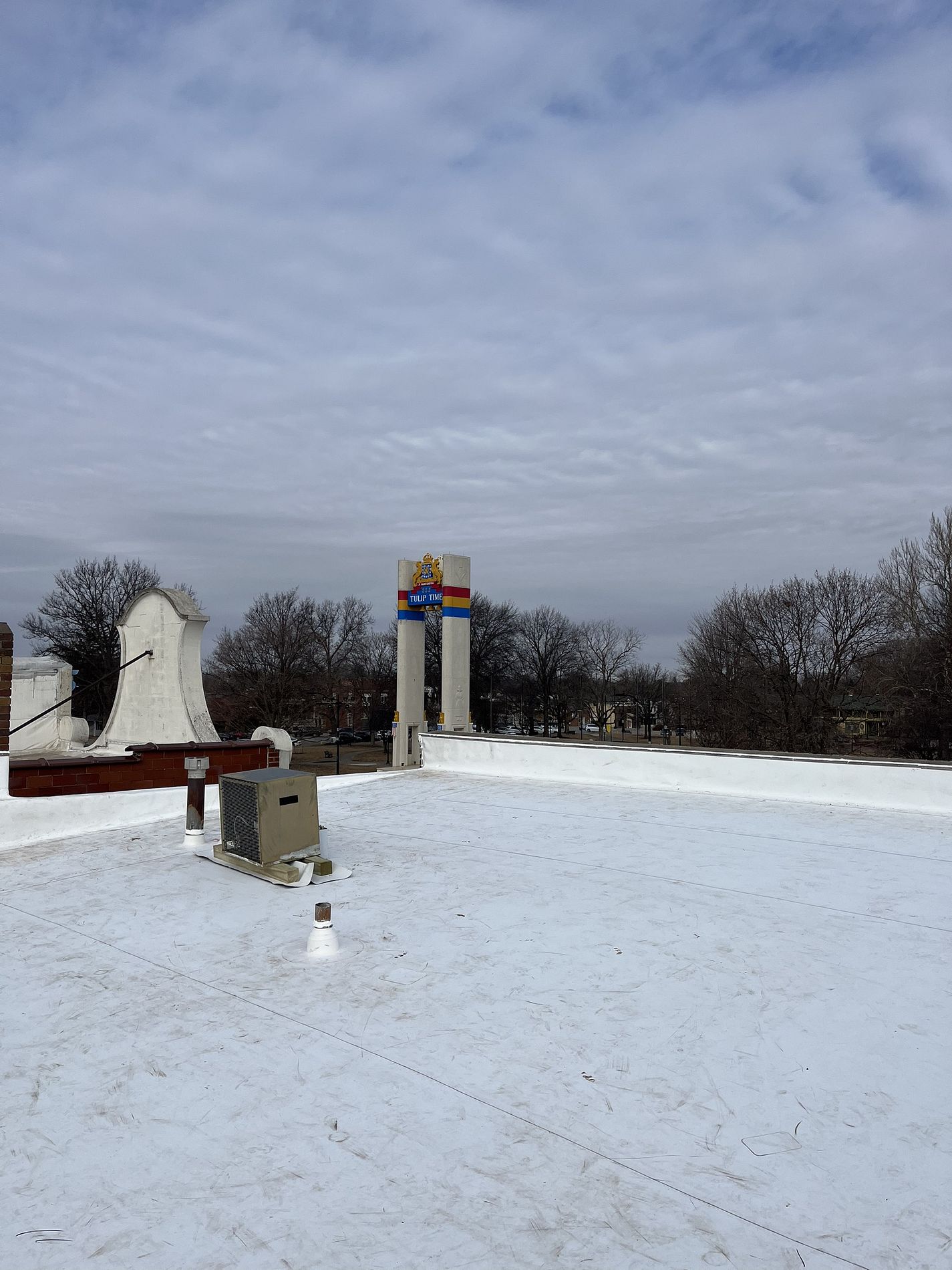 TPO Roof Replacement in Pella, IA