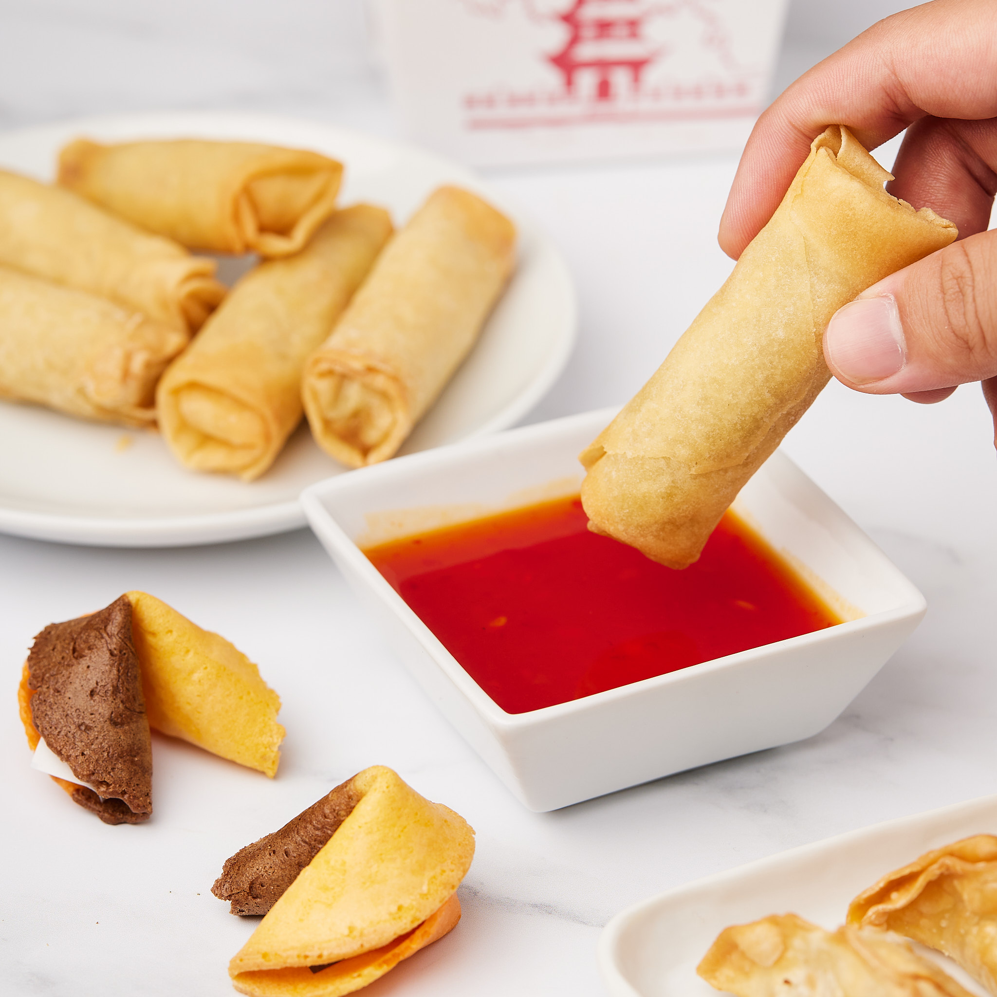 Veggie Spring Rolls Tso Chinese Takeout & Delivery Austin (512)355-1573