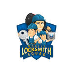 Mobile Locksmith Squad Logo