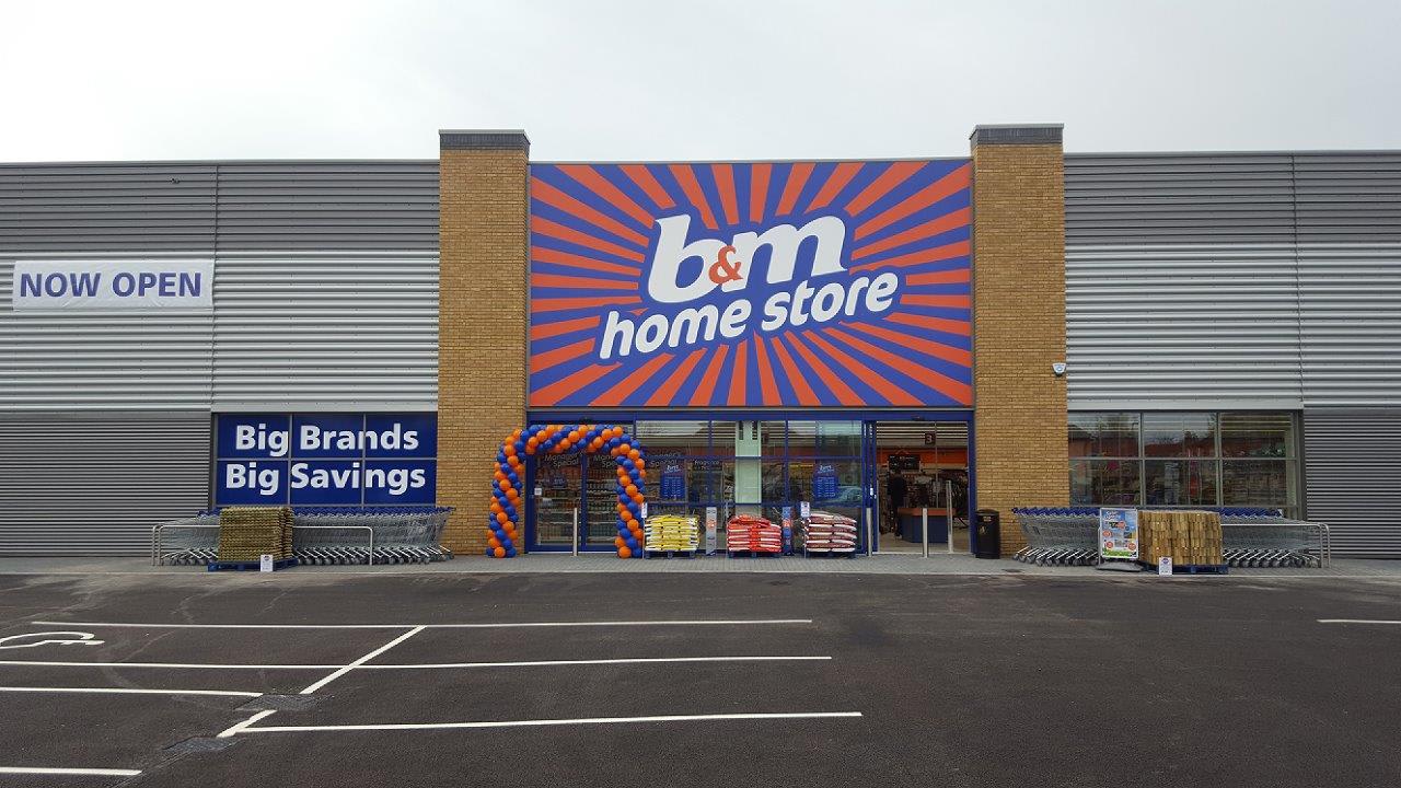 B&M's brand new Home Store in Slough, located on Montrose Avenue.