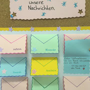 Briefe an der Pinnwand - Die kleinen Piraten - Kindergarten - Kinderkrippe