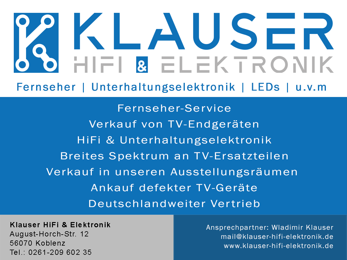 Bilder Klauser HiFi & Elektronik / Recycling Elektronik Koblenz