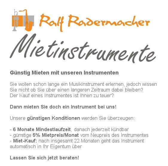Bilder Blasinstrumente Ralf Radermacher GmbH