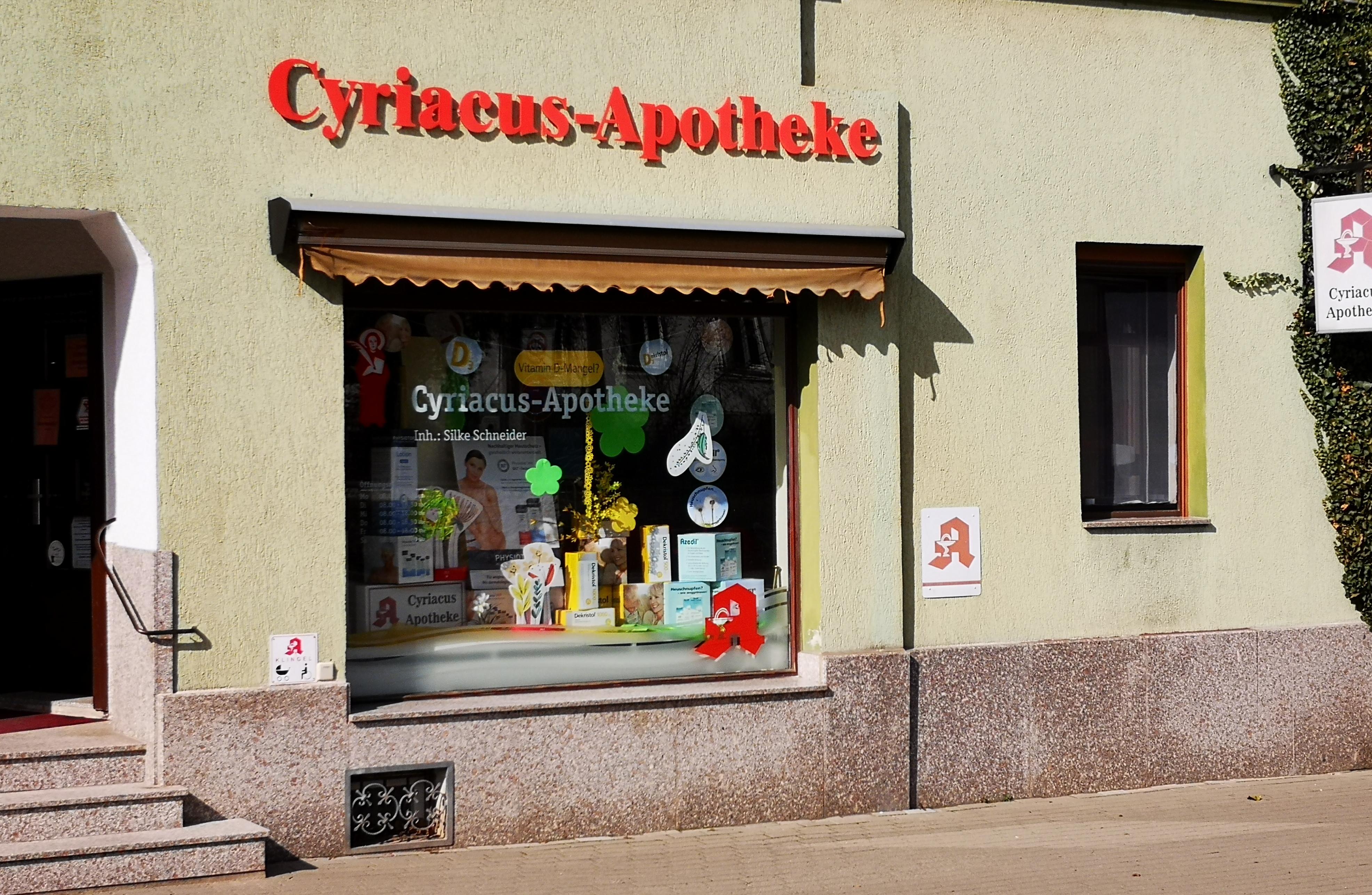 Aussenansicht der Cyriacus-Apotheke