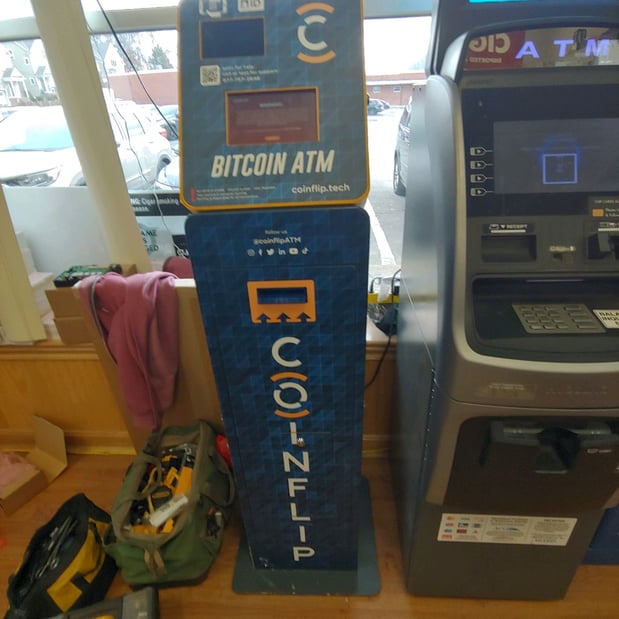 Images CoinFlip Bitcoin ATM - Town and Country Lottery and Cigar Store (Burlington)
