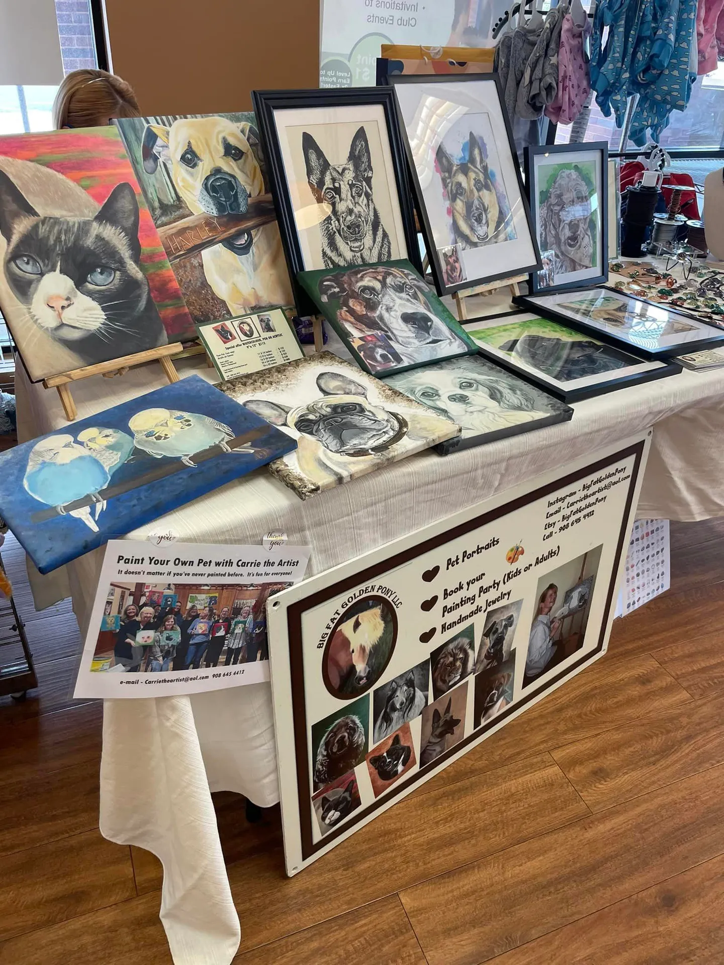 Image of Local Pet Event Carrie the Artist Nearby