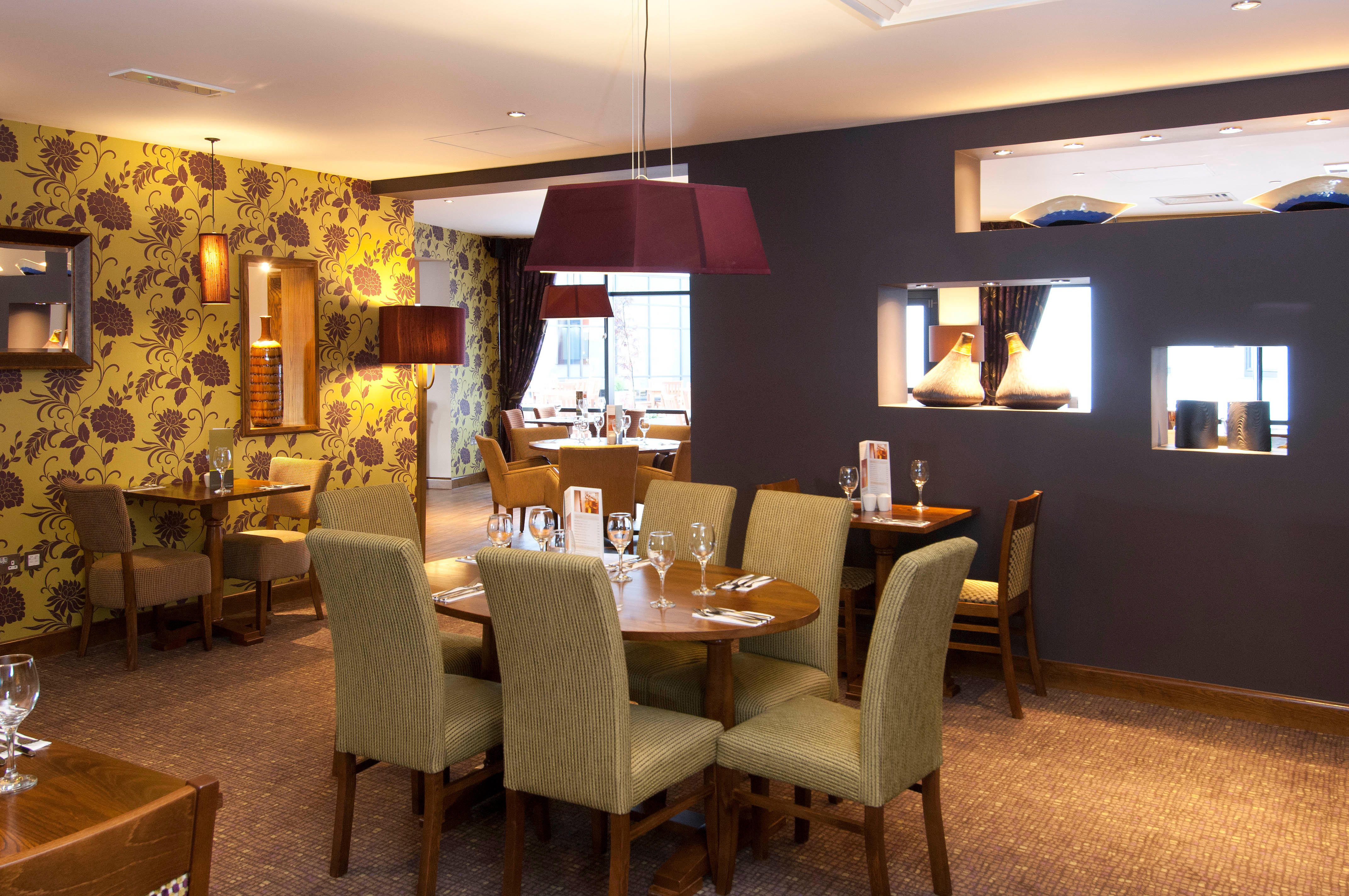 Thyme restaurant interior Premier Inn London Gatwick Airport (North Terminal) hotel Gatwick 08715 279354
