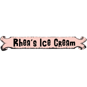 Rhea's Ice Cream Logo
