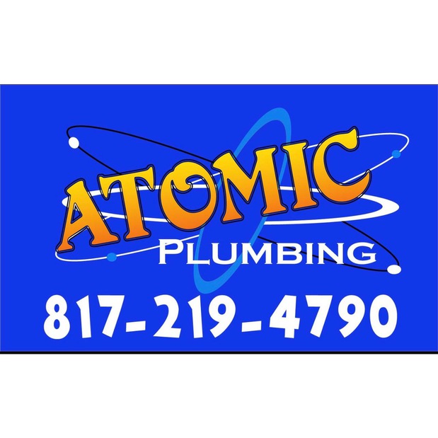 Atomic Plumbing Logo