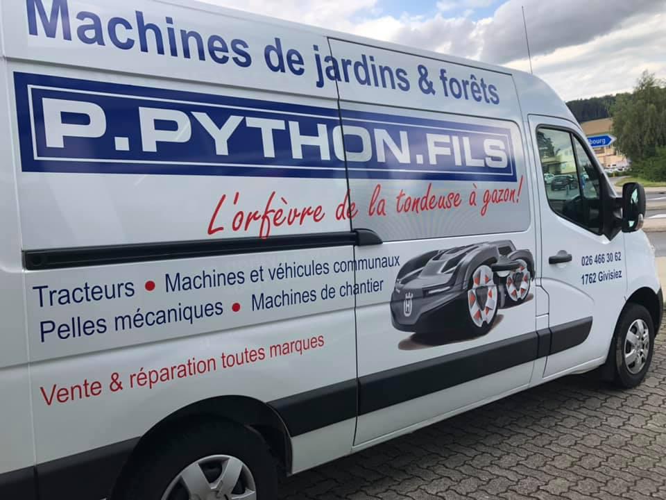 Bilder Python & fils