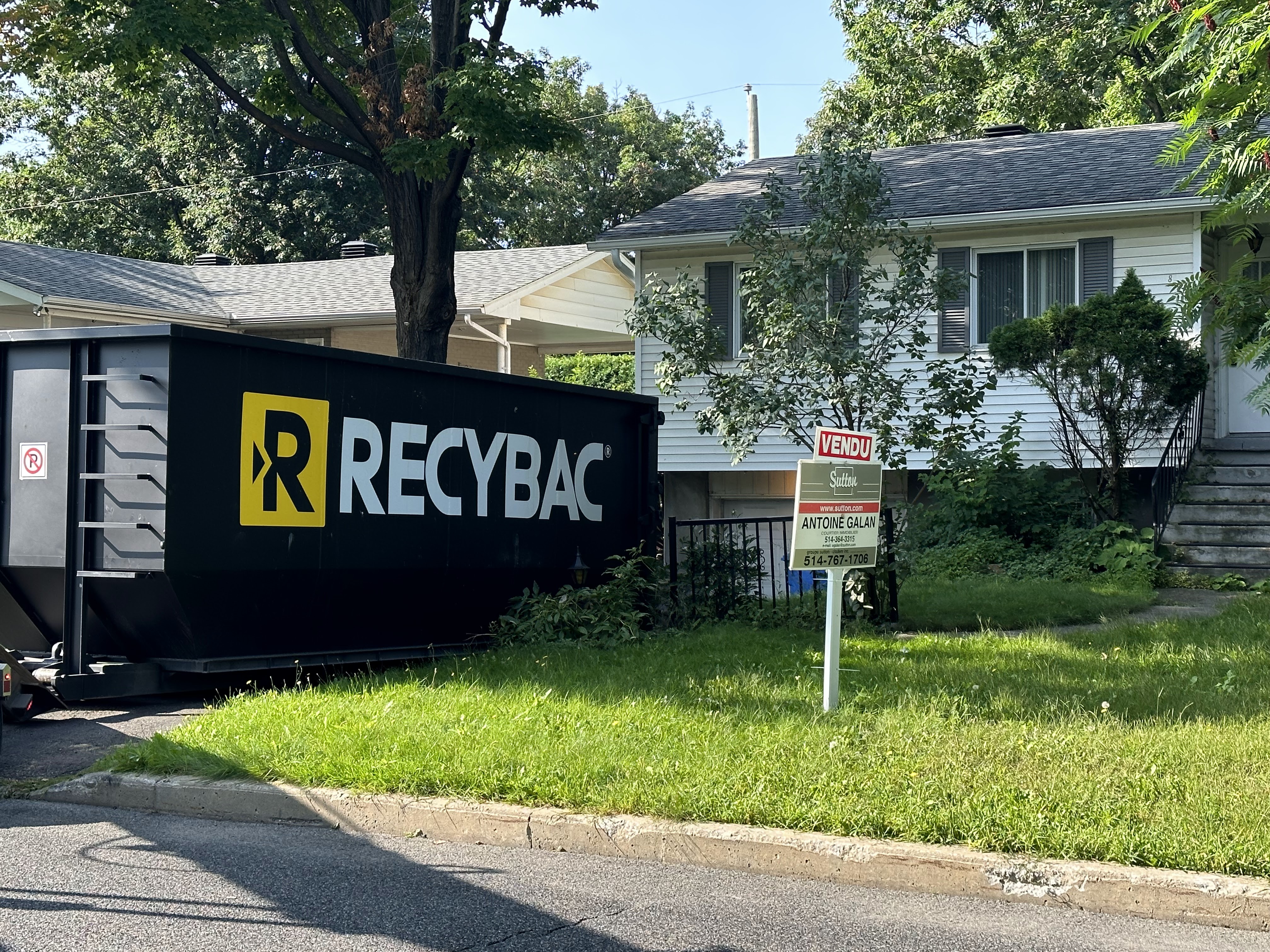 Images Location de conteneur RECYBAC Longueuil