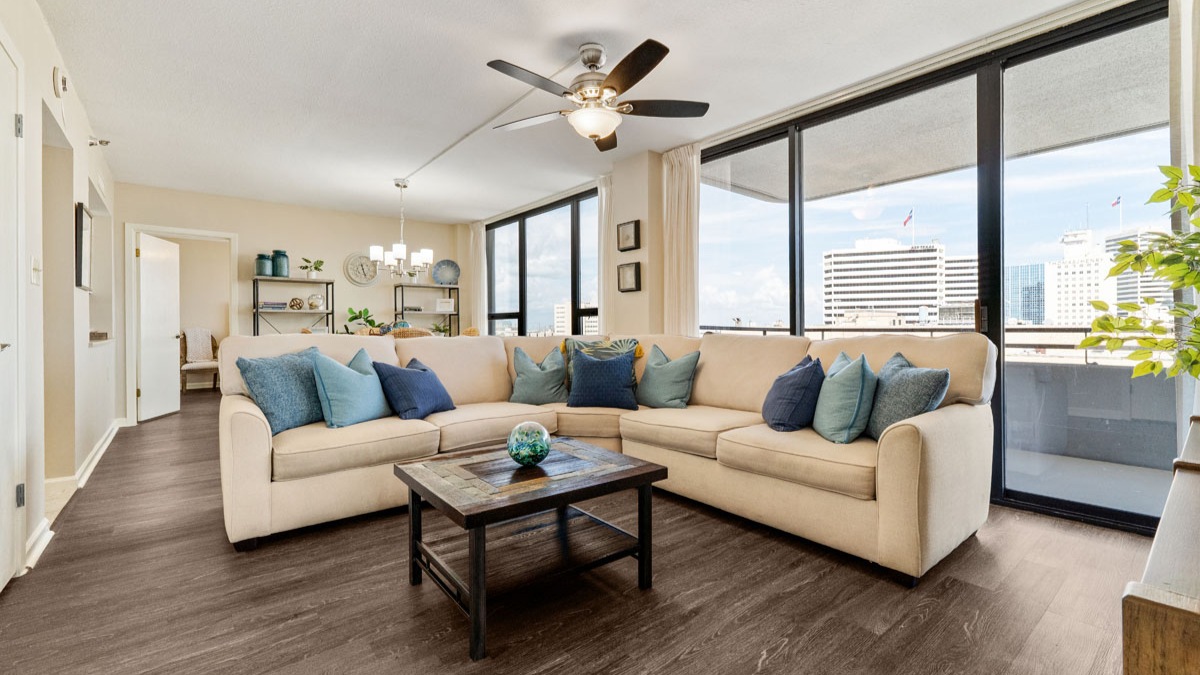 Brookdale Trinity Towers Apartment Living Room