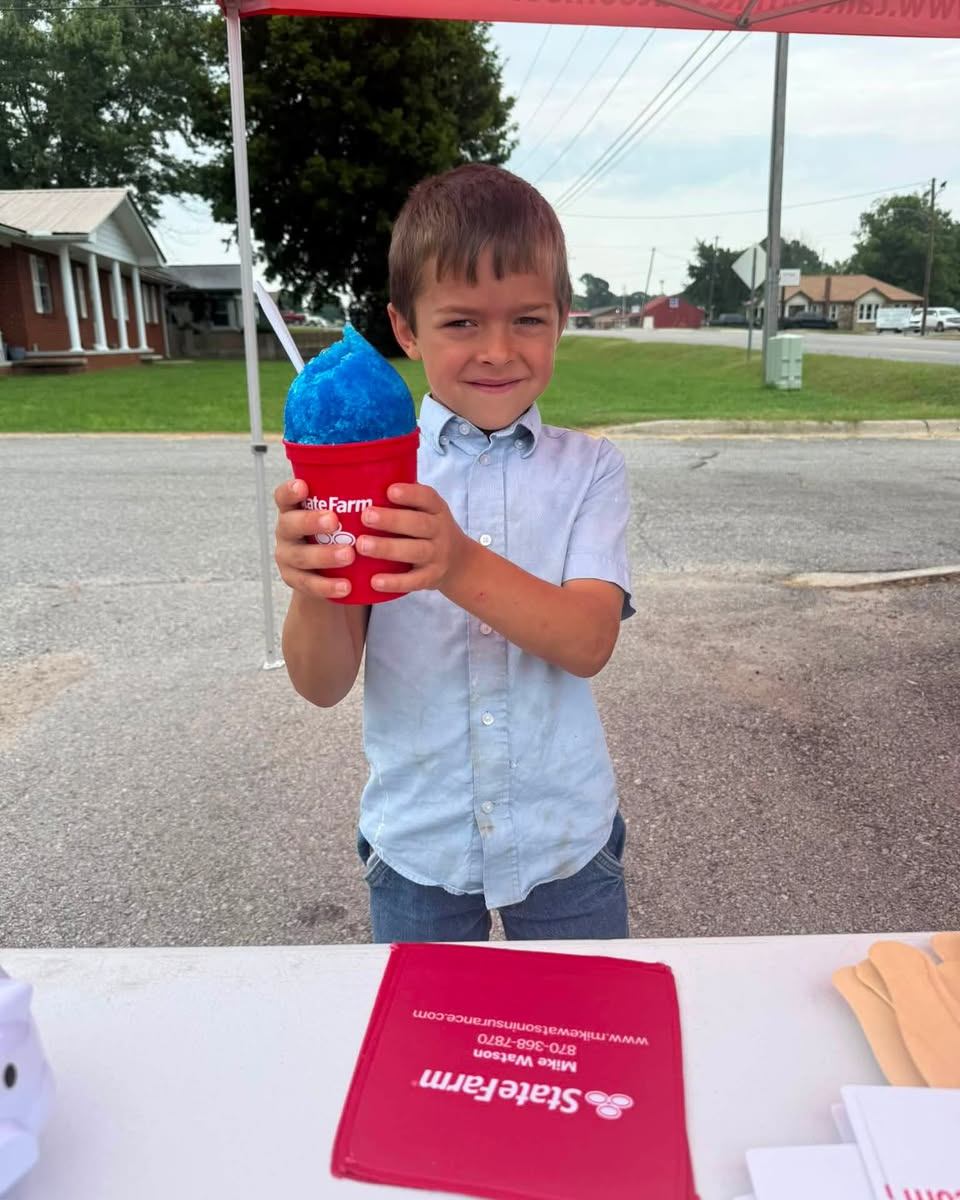 Snow cones!