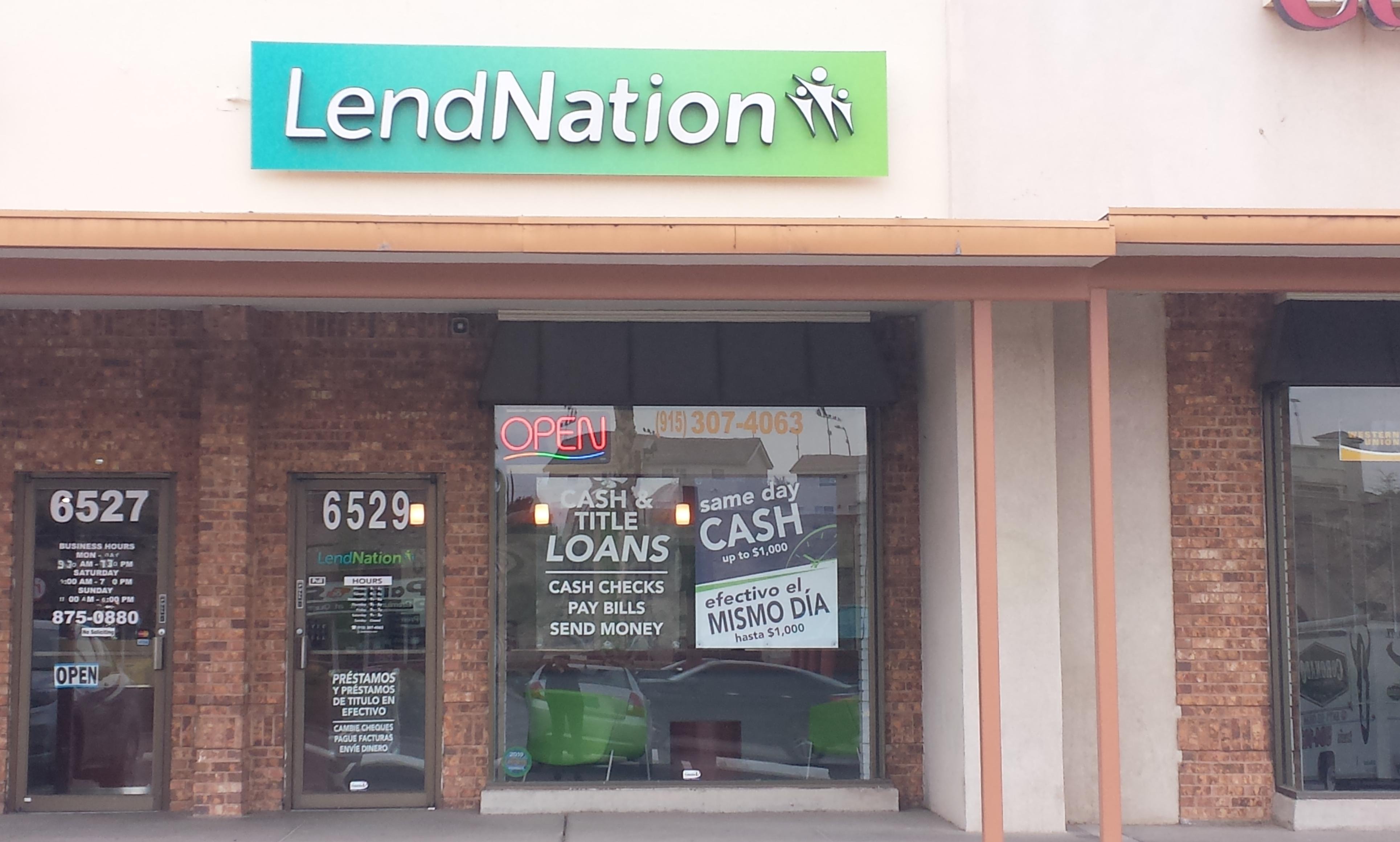 About LendNation El Paso