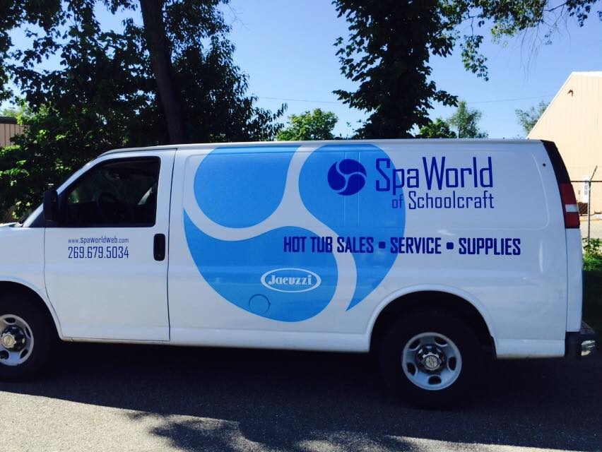 Look for our new service vehicle driving around SW MI! :)