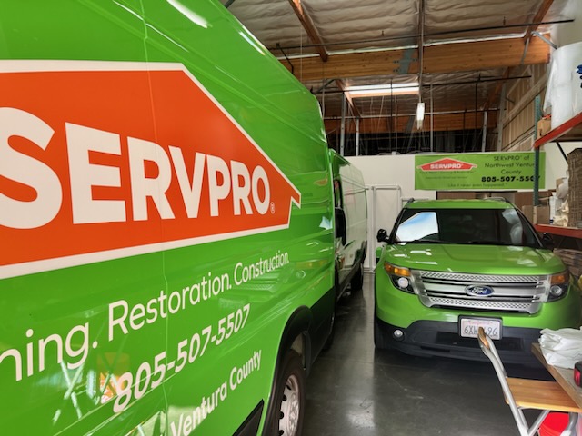 SERVPRO vehicles always ready for Emergency Services!