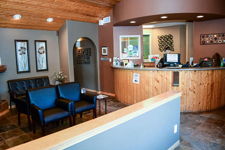 Waiting Room at Woodland Park Dental Group