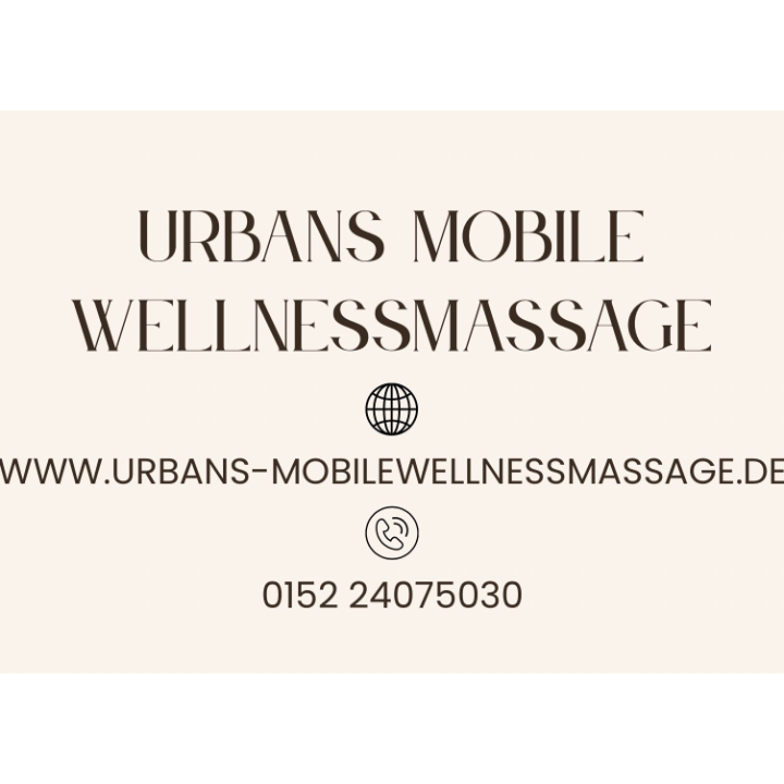 Urbans mobile Wellnessmassage in Wiesbaden - Logo
