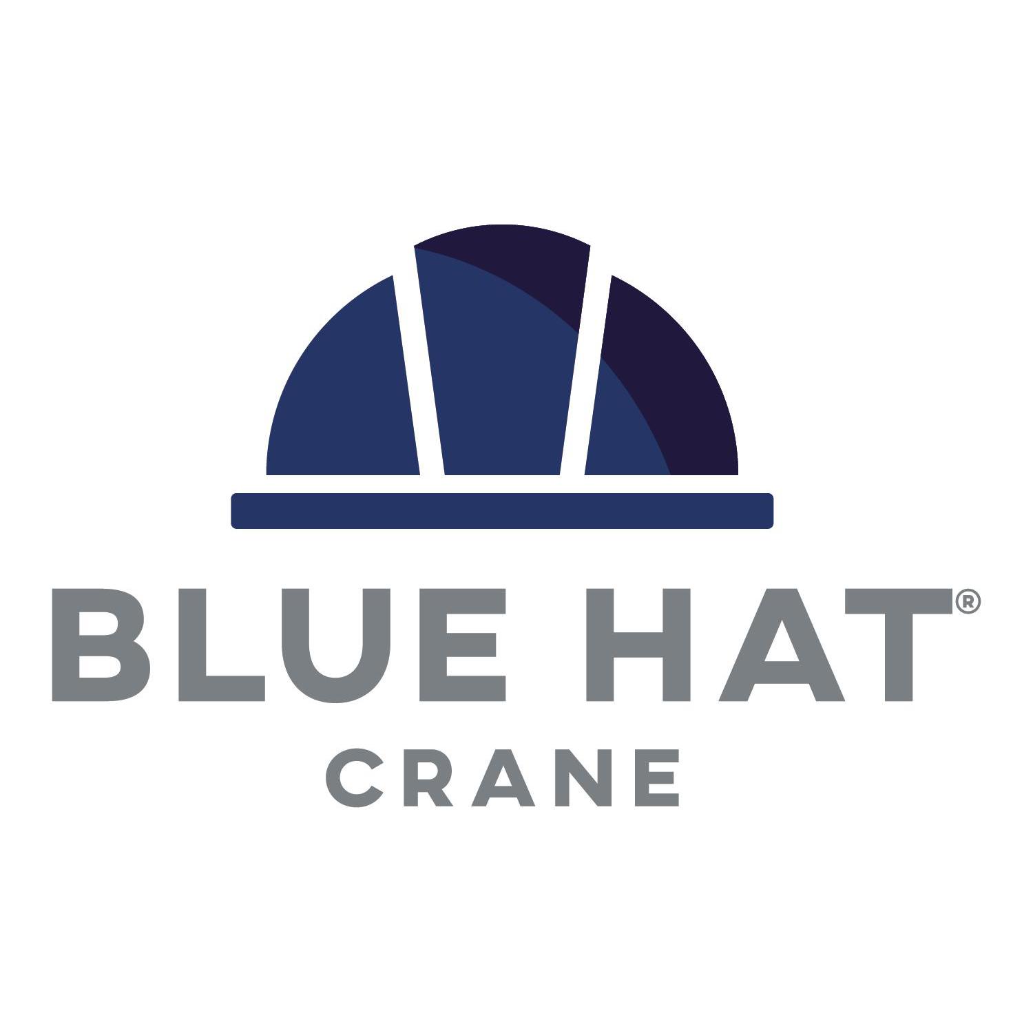 Blue Hat Crane Logo