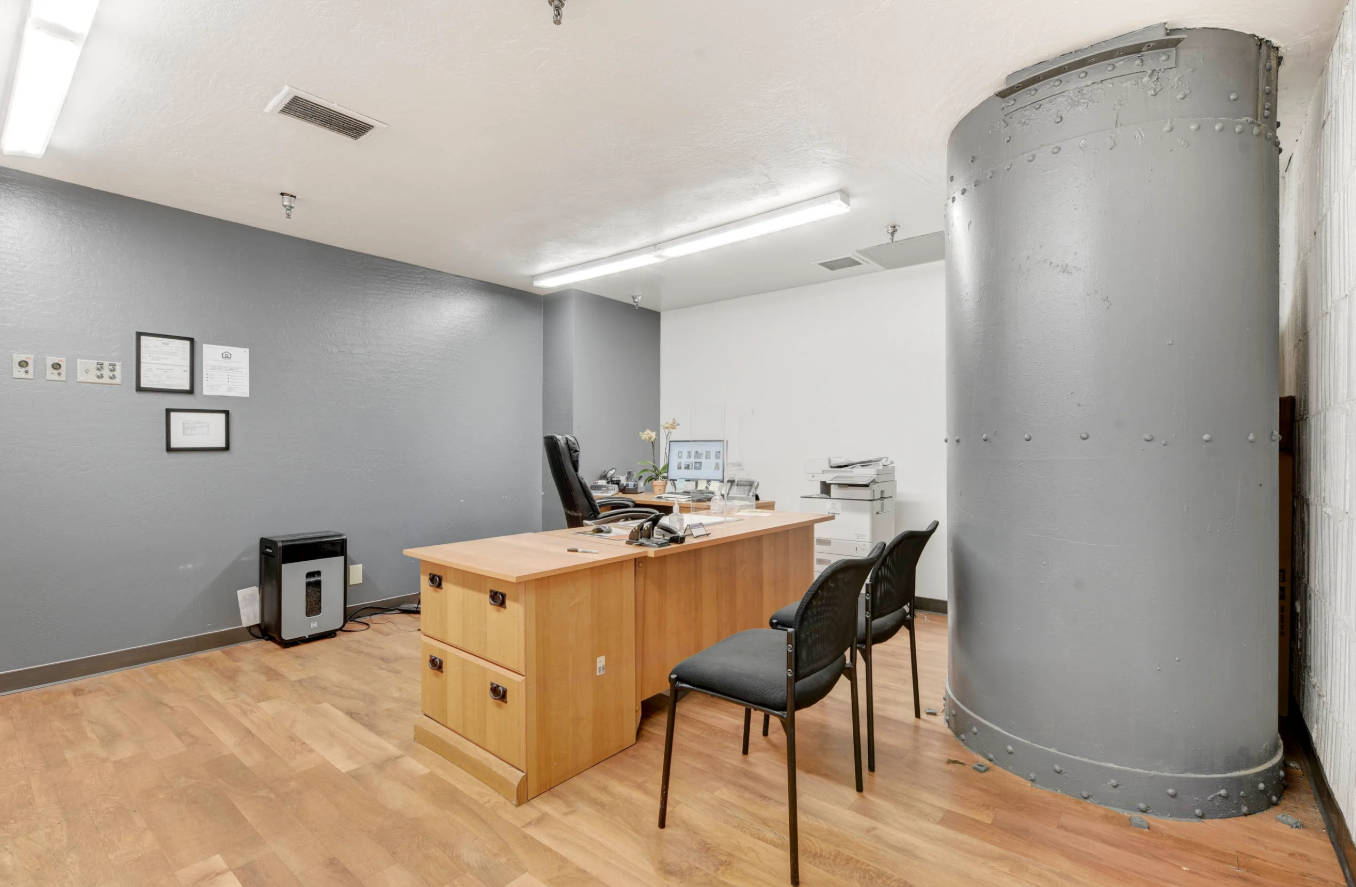 Room with a Wooden Desk