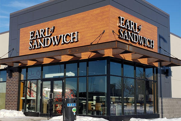 Earl of Sandwich Winnipeg Location