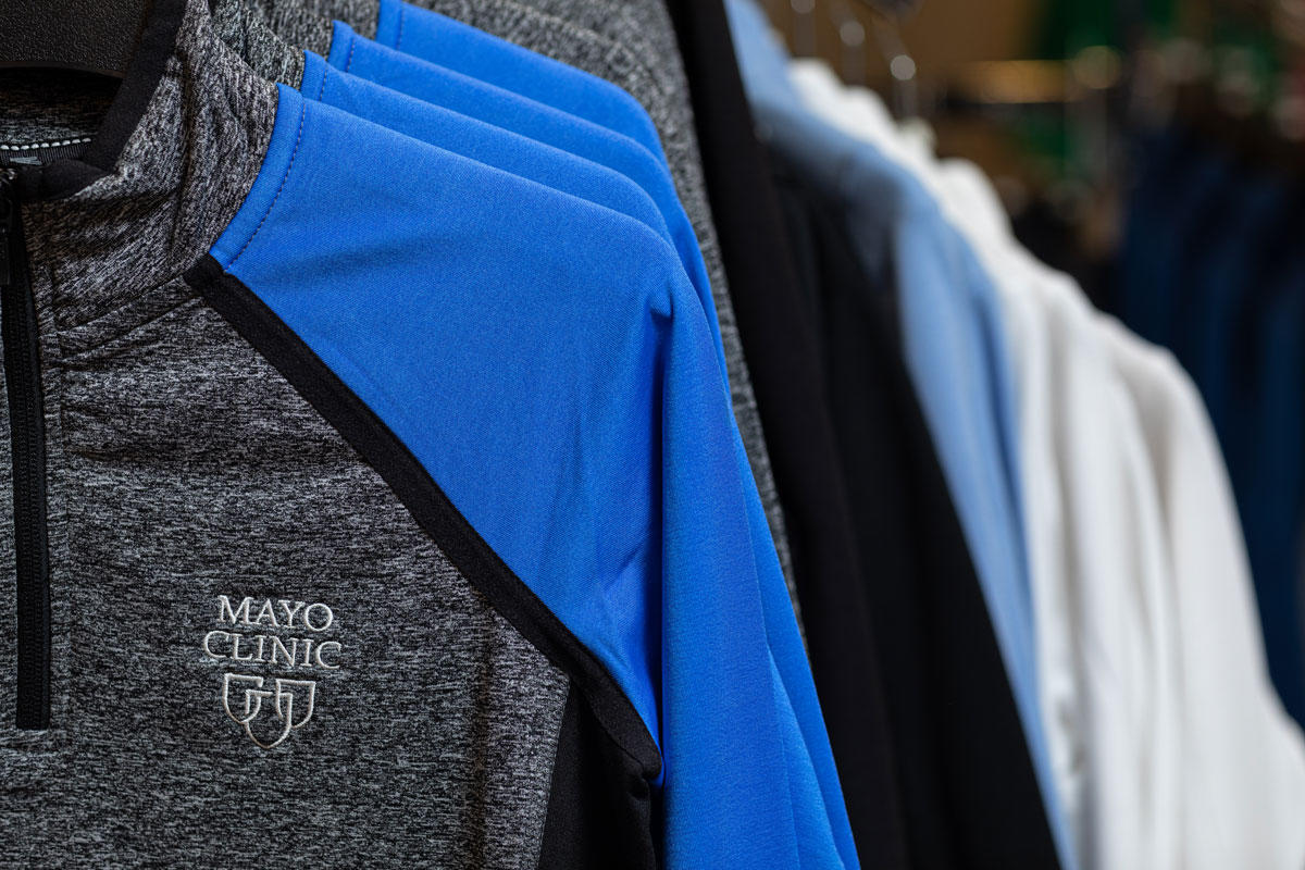 Find a variety of logo apparel including athletic apparel at the Mayo Clinic Gift Shop.
