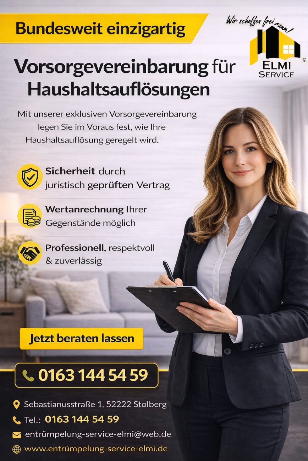 ElMi Service Entrümpelungen, Sebastianusstrasse 1 in Stolberg