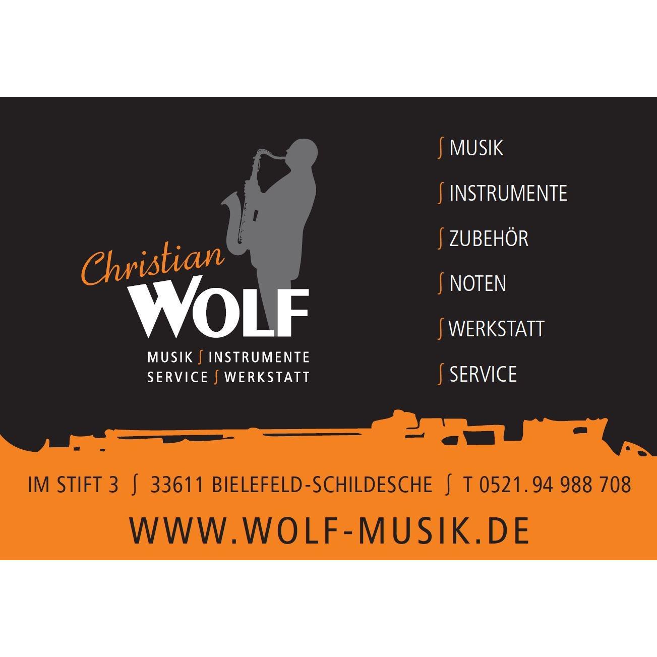 Logo Christian Wolf, Musikinstrumente & Service