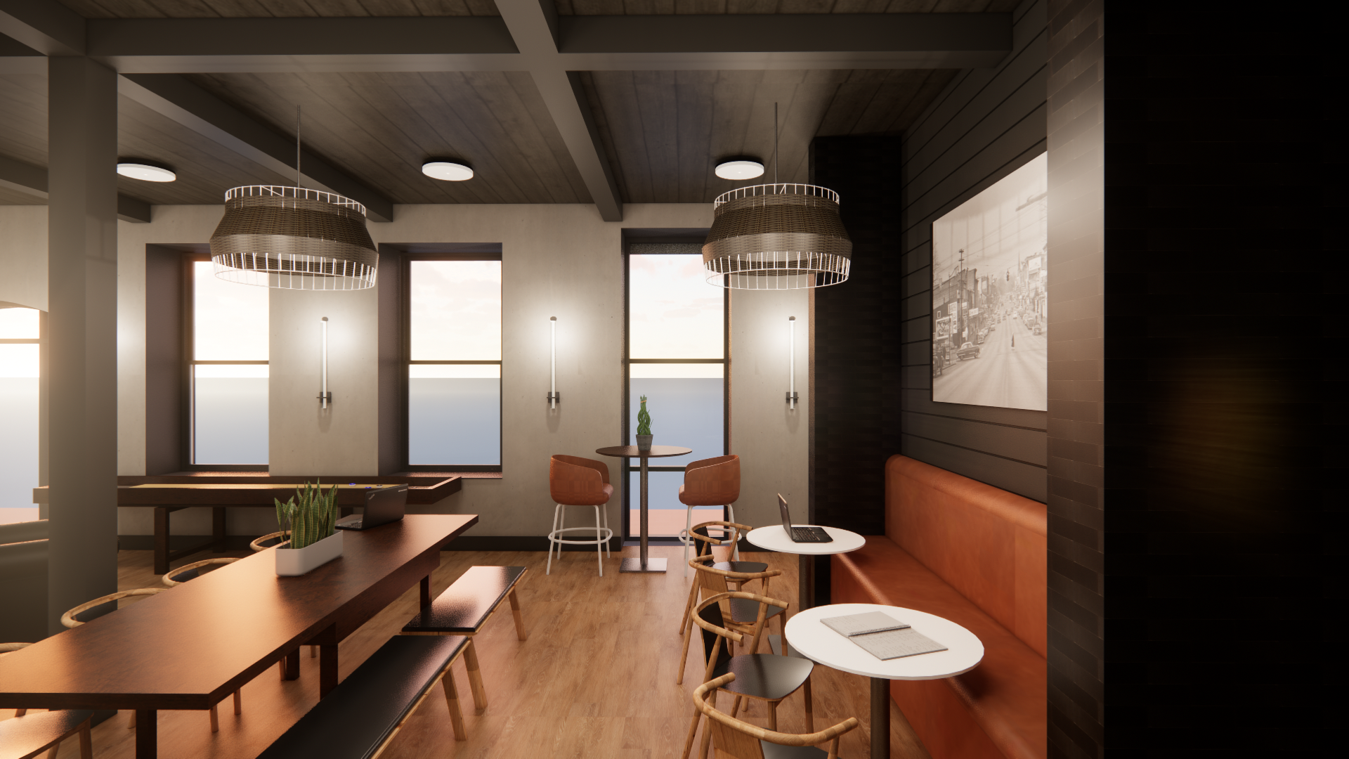 Lounge Entry | The Mill on Flax
