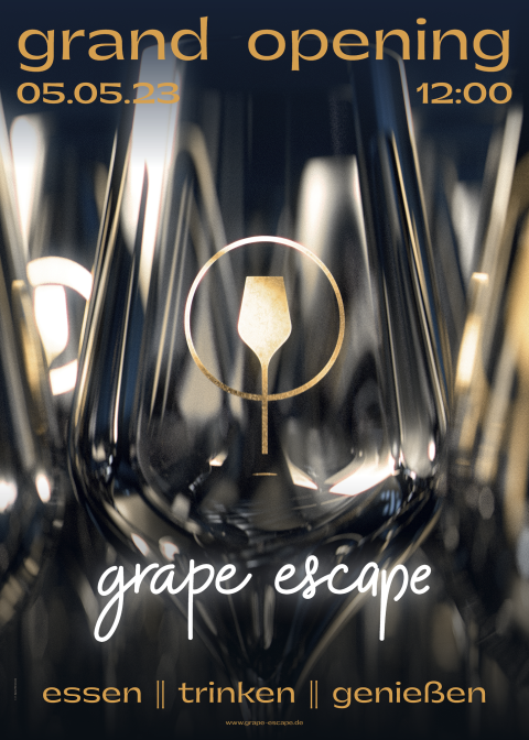 grand opening | Restaurant | grape escape in München