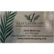 Clay Landscaping Logo